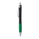 a black body & silver clip & green grip apex mix or match ballpoint pen