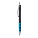 a black body & silver clip & light blue grip apex mix or match ballpoint pen