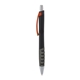 a black body & orange clip & charcoal grip apex mix or match ballpoint pen