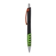 a black body & orange clip & lime grip apex mix or match ballpoint pen