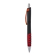 a black body & orange clip & red grip apex mix or match ballpoint pen