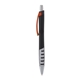 a black body & orange clip & silver grip apex mix or match ballpoint pen