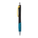 a black body & yellow clip & light blue grip apex mix or match ballpoint pen