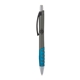 a charcoal body & black clip & light blue grip apex mix or match ballpoint pen