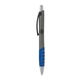 a charcoal body & black clip & blue grip apex mix or match ballpoint pen
