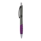 a charcoal body & black clip & purple grip apex mix or match ballpoint pen