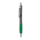 a charcoal body & chrome clip & green grip apex mix or match ballpoint pen