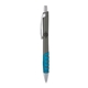 a charcoal body & chrome clip & light blue grip apex mix or match ballpoint pen