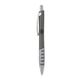 a charcoal body & chrome clip & silver grip apex mix or match ballpoint pen