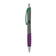 a charcoal body & green clip & purple grip apex mix or match ballpoint pen