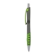 a charcoal body & lime clip & lime grip apex mix or match ballpoint pen