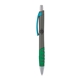 a charcoal body & light blue clip & green grip apex mix or match ballpoint pen