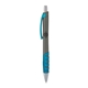 a charcoal body & light blue clip & light blue grip apex mix or match ballpoint pen