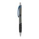 a charcoal body & blue clip & black grip apex mix or match ballpoint pen
