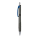 a charcoal body & blue clip & charcoal grip apex mix or match ballpoint pen
