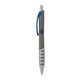 a charcoal body & blue clip & silver grip apex mix or match ballpoint pen