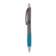a charcoal body & purple clip & light blue grip apex mix or match ballpoint pen
