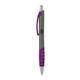 a charcoal body & purple clip & purple grip apex mix or match ballpoint pen