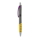 a charcoal body & purple clip & yellow grip apex mix or match ballpoint pen