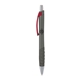 a charcoal body & red clip & charcoal grip apex mix or match ballpoint pen
