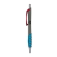 a charcoal body & red clip & light blue grip apex mix or match ballpoint pen