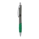 a charcoal body & silver clip & green grip apex mix or match ballpoint pen