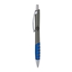 a charcoal body & silver clip & blue grip apex mix or match ballpoint pen