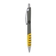 a charcoal body & silver clip & yellow grip apex mix or match ballpoint pen