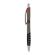 a charcoal body & orange clip & black grip apex mix or match ballpoint pen
