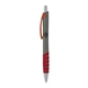 a charcoal body & orange clip & red grip apex mix or match ballpoint pen