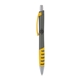 a charcoal body & yellow clip & yellow grip apex mix or match ballpoint pen