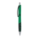 a green body & black clip & black grip apex mix or match ballpoint pen