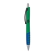 a green body & black clip & blue grip apex mix or match ballpoint pen
