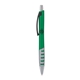 a green body & black clip & silver grip apex mix or match ballpoint pen