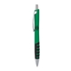 a green body & chrome clip & black grip apex mix or match ballpoint pen