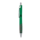 a green body & chrome clip & charcoal grip apex mix or match ballpoint pen
