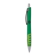 a green body & charcoal clip & lime grip apex mix or match ballpoint pen