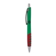 a green body & charcoal clip & red grip apex mix or match ballpoint pen