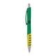 a green body & green clip & yellow grip apex mix or match ballpoint pen