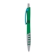 a green body & light blue clip & silver grip apex mix or match ballpoint pen