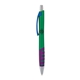a green body & blue clip & purple grip apex mix or match ballpoint pen