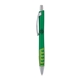 a green body & silver clip & lime grip apex mix or match ballpoint pen
