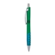 a green body & silver clip & light blue grip apex mix or match ballpoint pen