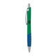 a green body & silver clip & blue grip apex mix or match ballpoint pen