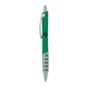 a green body & silver clip & silver grip apex mix or match ballpoint pen