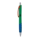 a green body & orange clip & blue grip apex mix or match ballpoint pen