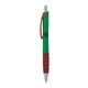 a green body & orange clip & red grip apex mix or match ballpoint pen