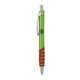 a lime body & chrome clip & orange grip apex mix or match ballpoint pen