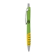 a lime body & chrome clip & yellow grip apex mix or match ballpoint pen