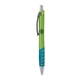 a lime body & charcoal clip & light blue grip apex mix or match ballpoint pen